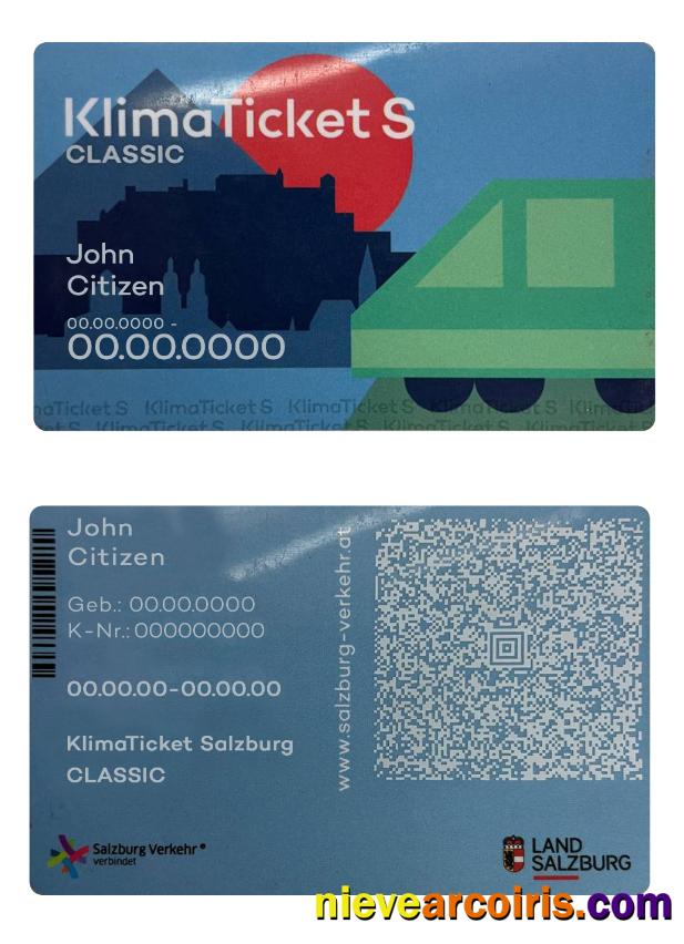 Austria Klima Ticket